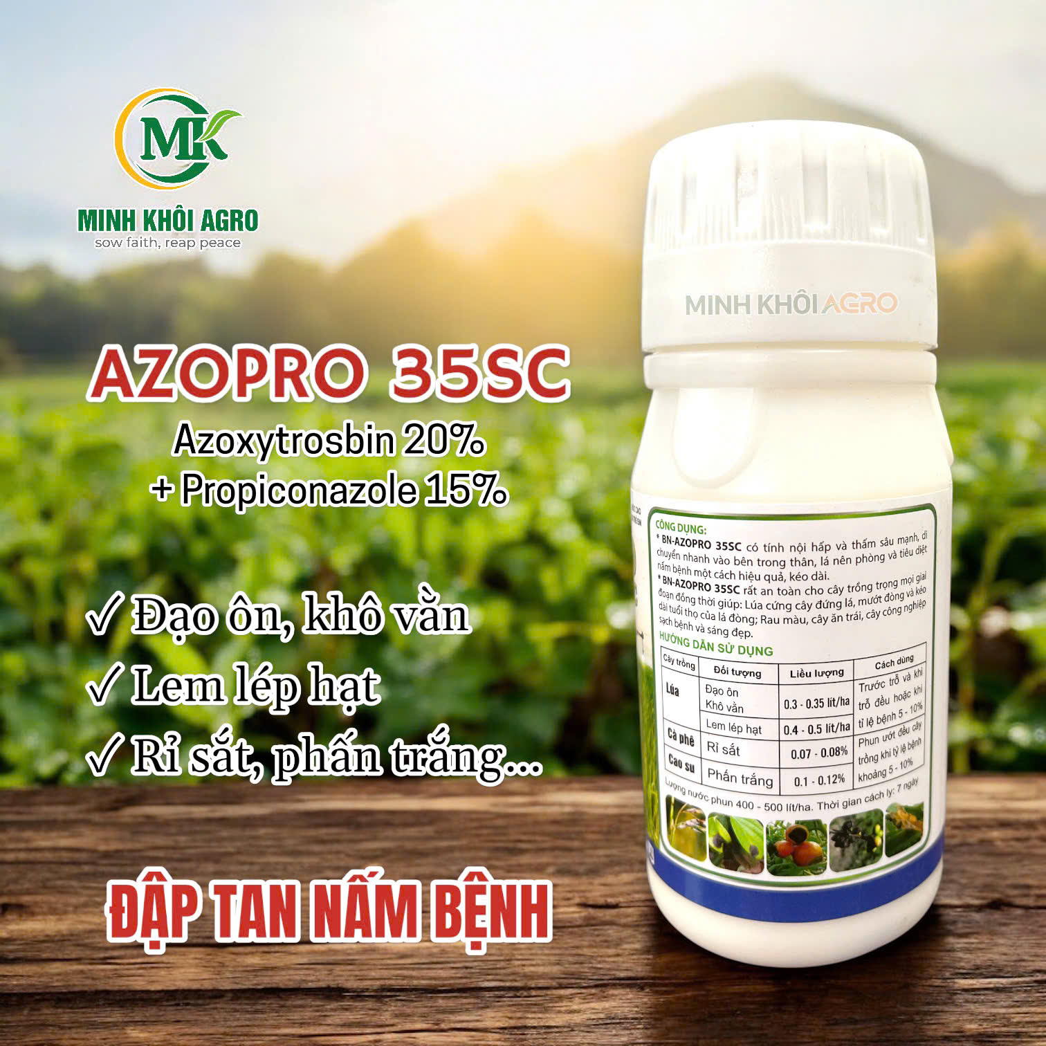BN Azopro 35SC - Chai 240ml